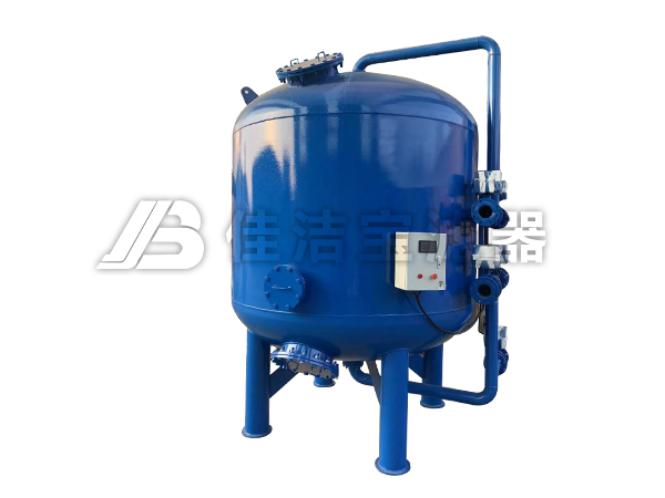 高鹽廢水碳鋼襯膠砂濾多介質過濾器